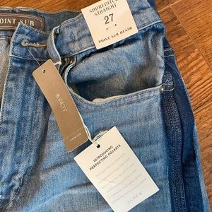 JCrew Shoreditch Straight Point Sur Denim Jeans